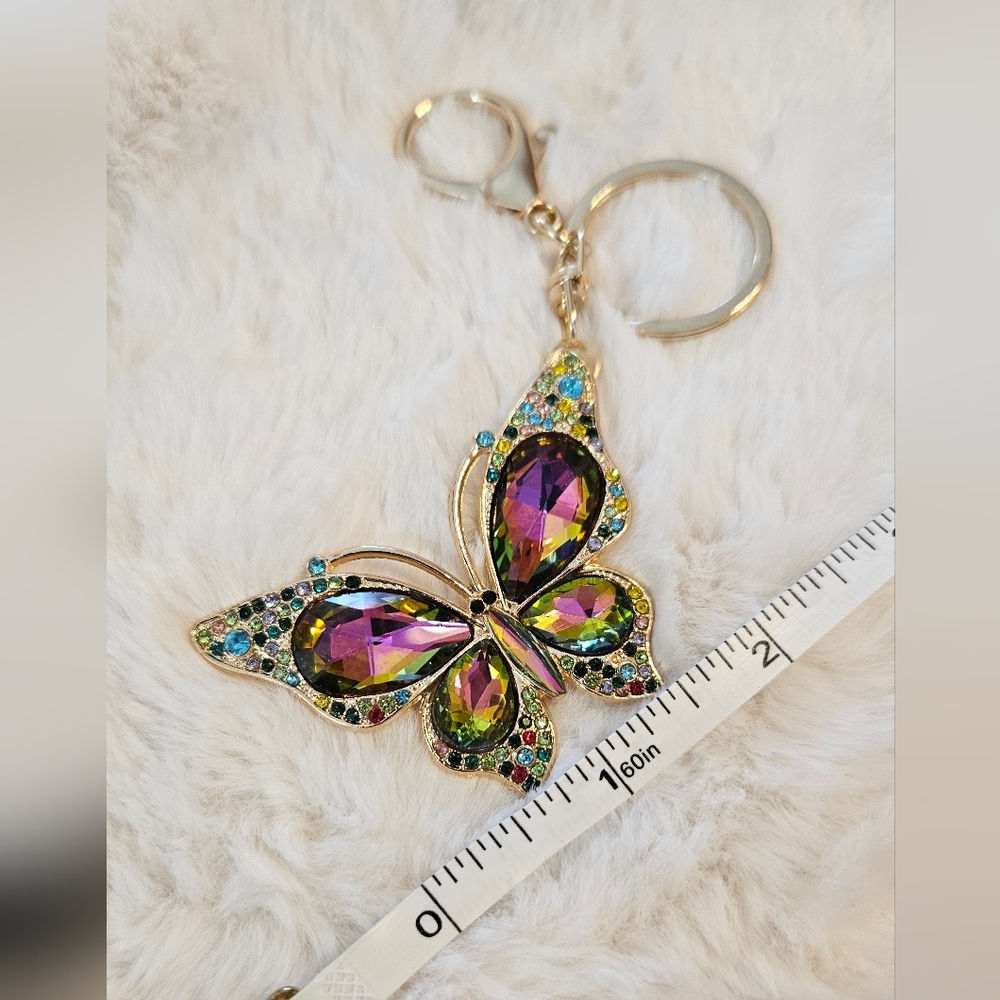 Butterfly Keychain Charm - Picture 3 of 3